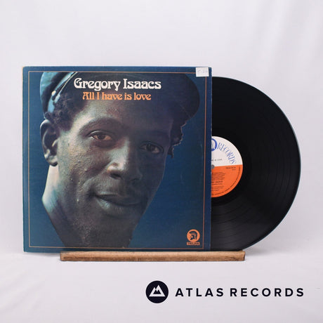 Gregory Isaacs All I Have Is Love LP Vinyl Record - Front Cover & Record