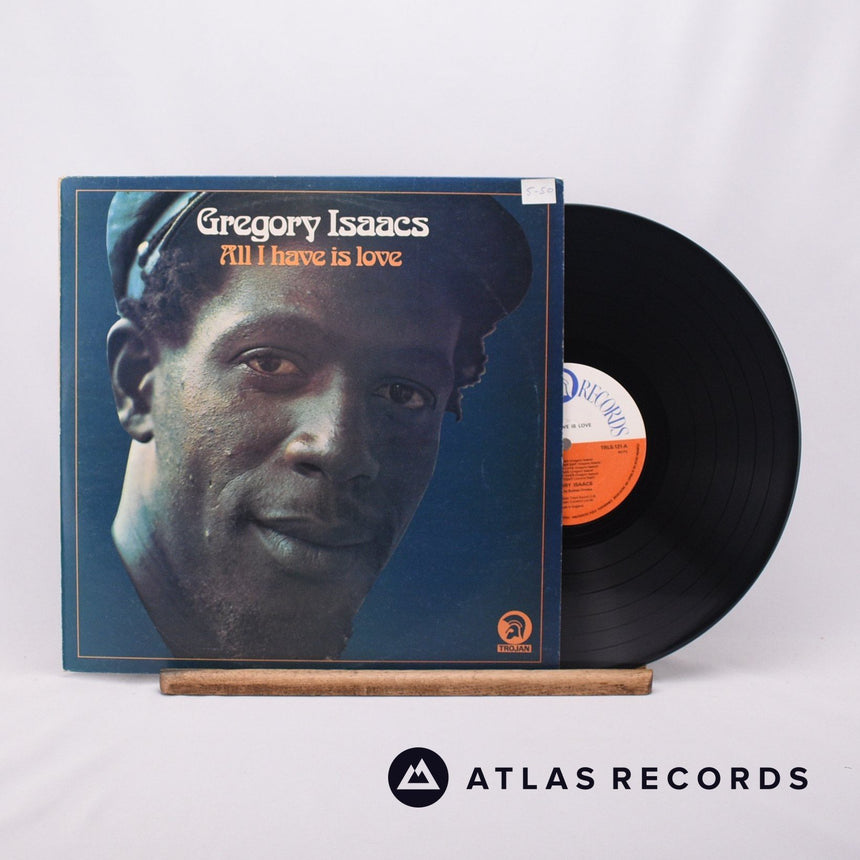 Gregory Isaacs All I Have Is Love LP Vinyl Record - Front Cover & Record