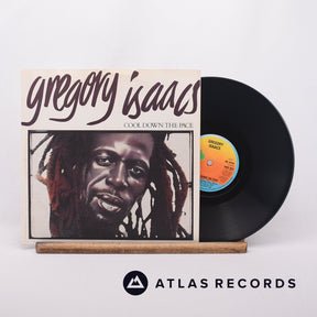 Gregory Isaacs Cool Down The Pace 10" Vinyl Record - Front Cover & Record