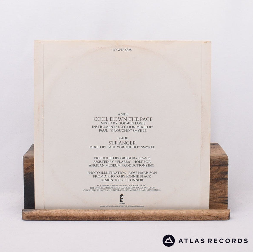 Gregory Isaacs - Cool Down The Pace - A1 B1 10" Vinyl Record - VG+/EX