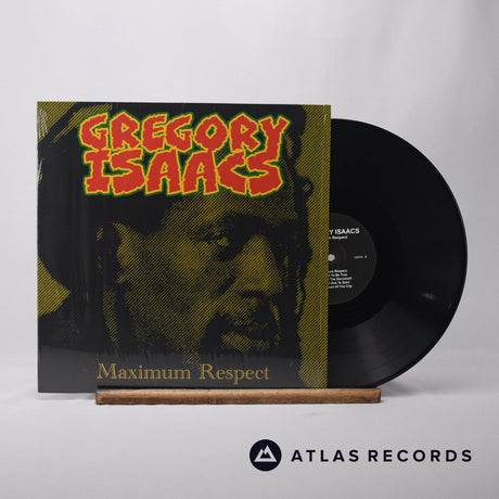 Gregory Isaacs Maximum Respect 12" Vinyl Record - Front Cover & Record