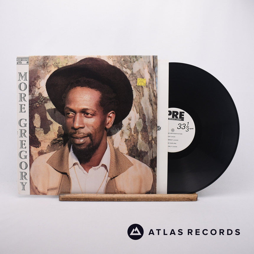 Gregory Isaacs More Gregory LP Vinyl Record - Front Cover & Record