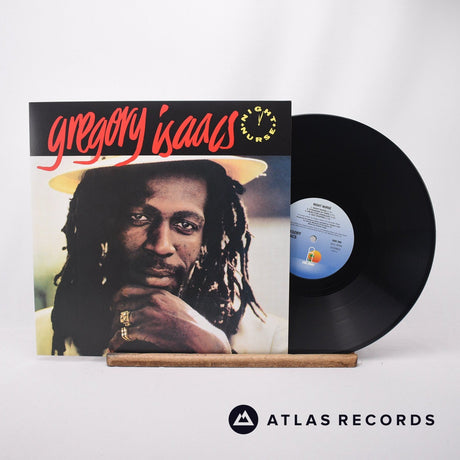 Gregory Isaacs Night Nurse LP Vinyl Record - Front Cover & Record