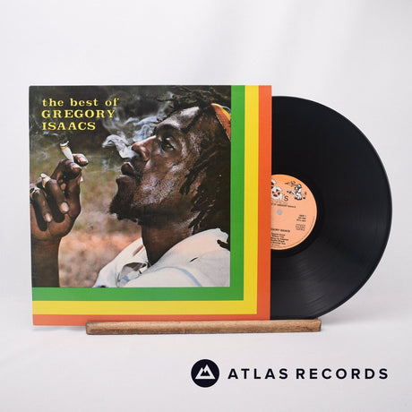 Gregory Isaacs The Best Of Gregory Isaacs LP Vinyl Record - Front Cover & Record