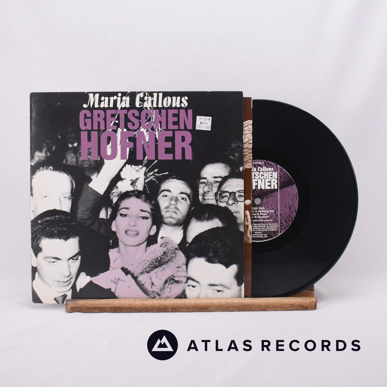 Gretschen Hofner Maria Callous 10" Vinyl Record - Front Cover & Record