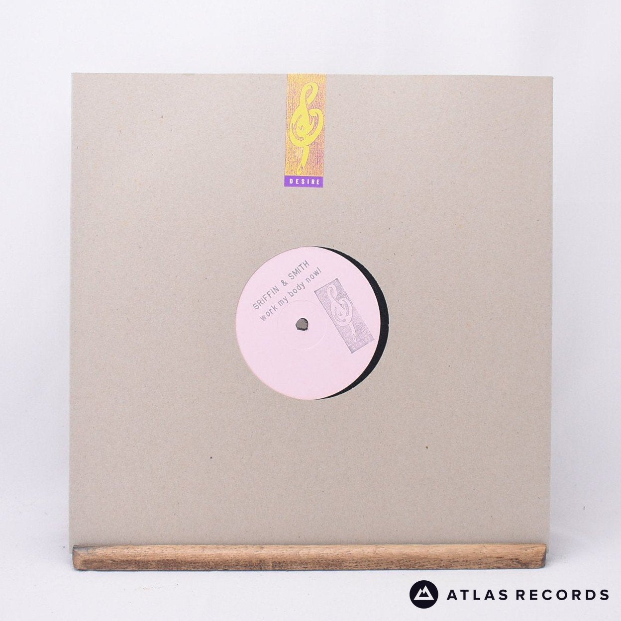Griffin & Smith Work My Body Now! 12" Vinyl Record - Front Cover & Record