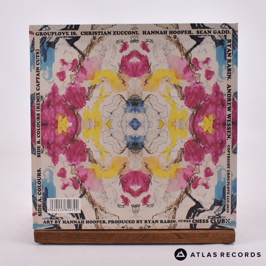 Grouplove - Colours - Signed 7" Vinyl Record - NM/NM