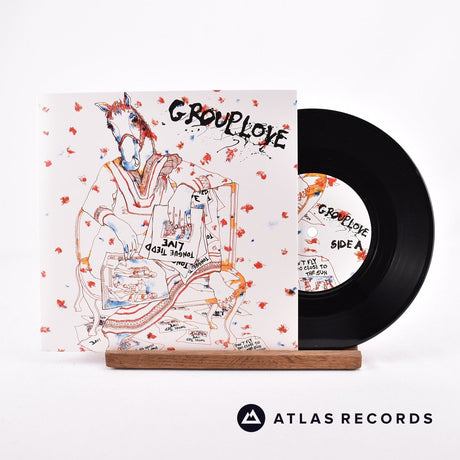 Grouplove Don't Fly Too Close To The Sun 7" Vinyl Record - Front Cover & Record