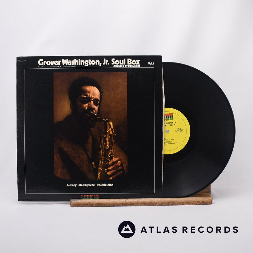 Grover Washington, Jr. Soul Box Vol. 1 LP Vinyl Record - Front Cover & Record