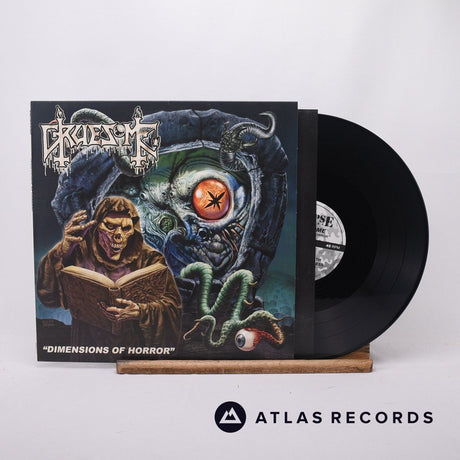 Gruesome Dimensions Of Horror 12" Vinyl Record - Front Cover & Record