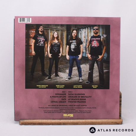 Gruesome - Twisted Prayers - Purple LP Vinyl Record - NM/NM