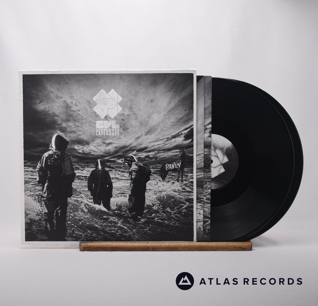 Gudrun Von Laxenburg Panic! Double LP Vinyl Record - Front Cover & Record