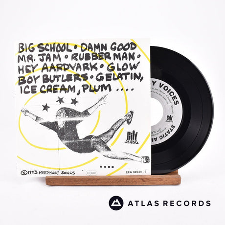 Guided By Voices Static Airplane Jive 7" Vinyl Record - Front Cover & Record