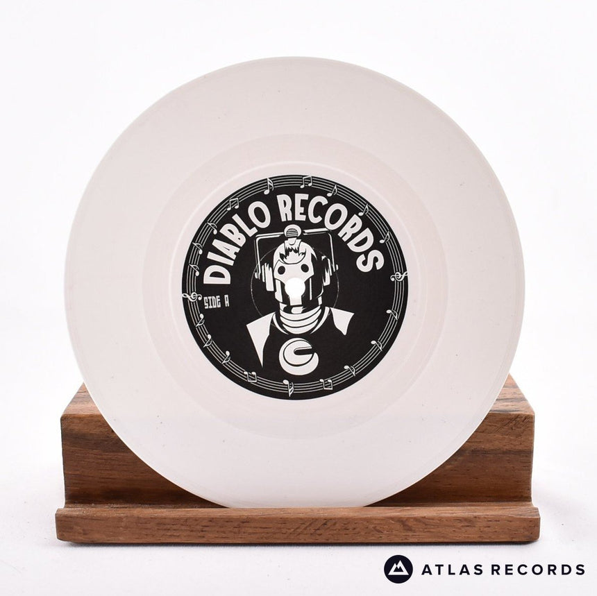 Guitar Slingers - Rise Of The Cybermen - White 7" EP Vinyl Record - EX/EX