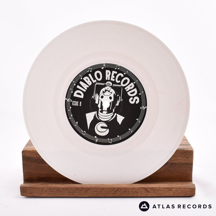 Guitar Slingers - Rise Of The Cybermen - White 7" EP Vinyl Record - EX/EX