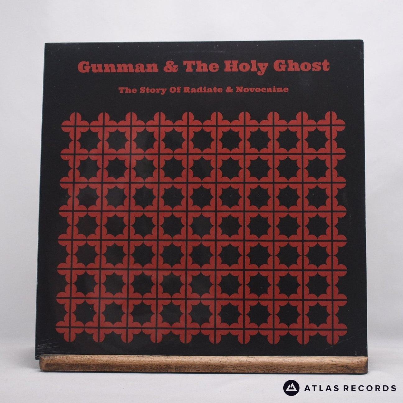 Gunman & The Holy Ghost The Story Of Radiate & Novocaine LP Vinyl Record - Front Cover & Record