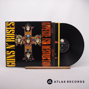 Guns N' Roses Appetite For Destruction LP Vinyl Record - Front Cover & Record