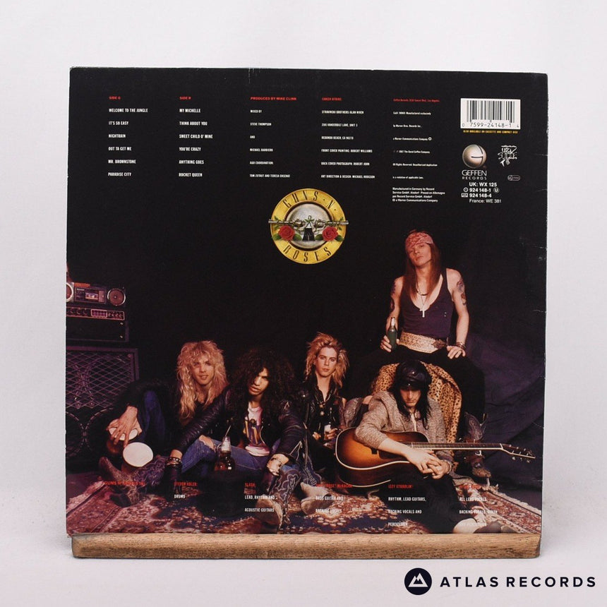 Guns N' Roses - Appetite For Destruction - LP Vinyl Record - VG+/VG+