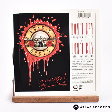 Guns N' Roses - Don't Cry - 7" Vinyl Record - NM/VG+