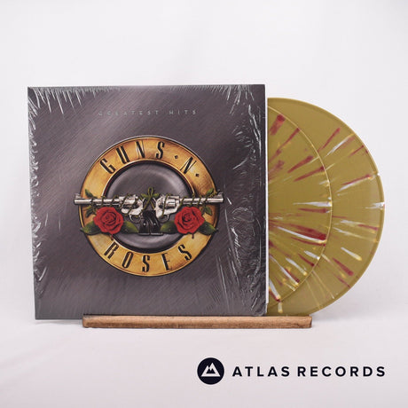 Guns N' Roses Greatest Hits 2 x LP Vinyl Record - Front Cover & Record