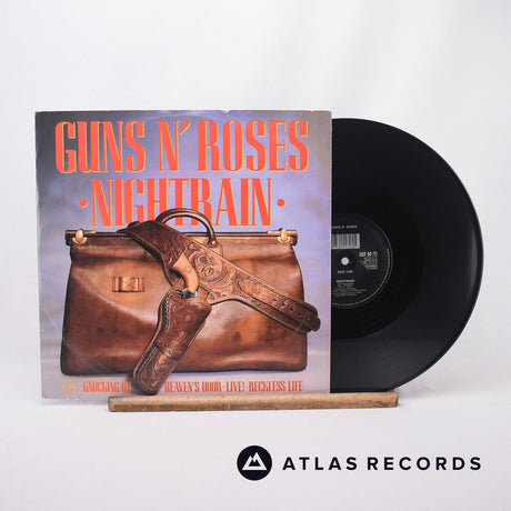 Guns N' Roses Nightrain 12" Vinyl Record - Front Cover & Record
