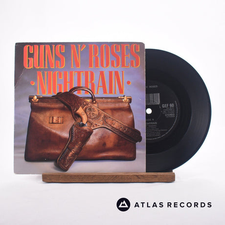 Guns N' Roses Nightrain 7" Vinyl Record - Front Cover & Record