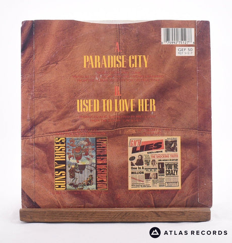 Guns N' Roses - Paradise City - 7" Vinyl Record - VG+/EX