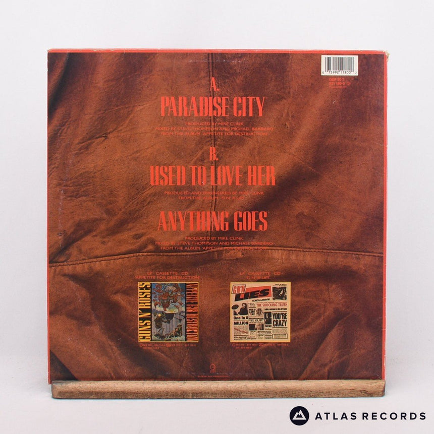 Guns N' Roses - Paradise City - 0-A 0-B 12" Vinyl Record - VG+/VG+
