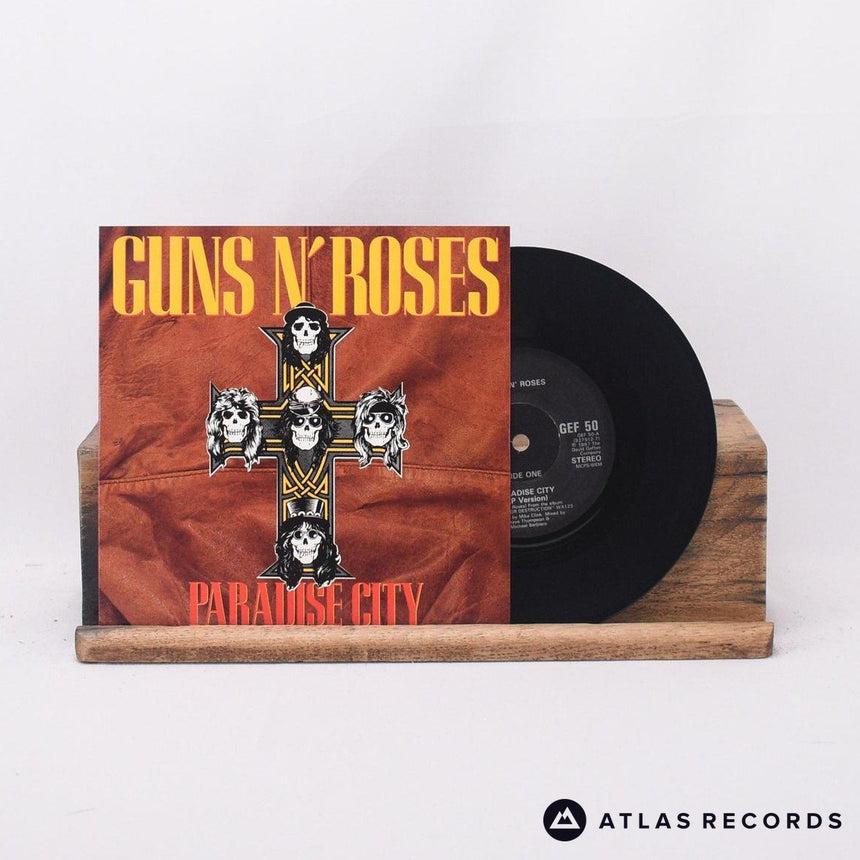 Guns N' Roses - Paradise City - Limited Edition 7" Vinyl Record - NM/EX