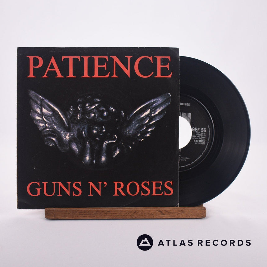 Guns N' Roses Patience 7" Vinyl Record - Front Cover & Record