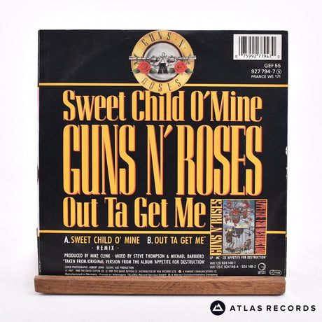Guns N' Roses - Sweet Child O' Mine - 7" Vinyl Record - EX/EX