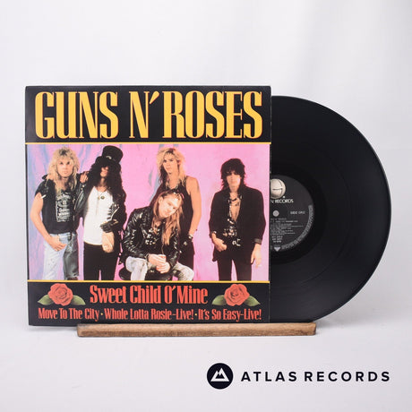 Guns N' Roses Sweet Child O'Mine 12" Vinyl Record - Front Cover & Record