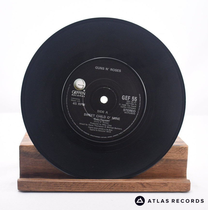 Guns N' Roses - Sweet Child O'Mine (Remix) - 7" Vinyl Record - EX/EX