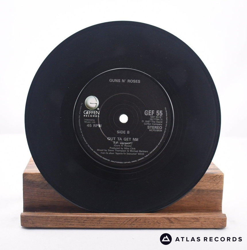 Guns N' Roses - Sweet Child O'Mine (Remix) - 7" Vinyl Record - EX/EX