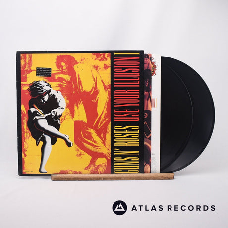 Guns N' Roses Use Your Illusion I 2 x LP Vinyl Record - Front Cover & Record