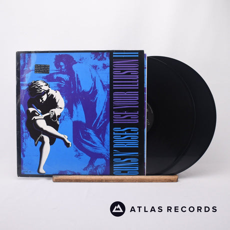 Guns N' Roses Use Your Illusion II 2 x LP Vinyl Record - Front Cover & Record