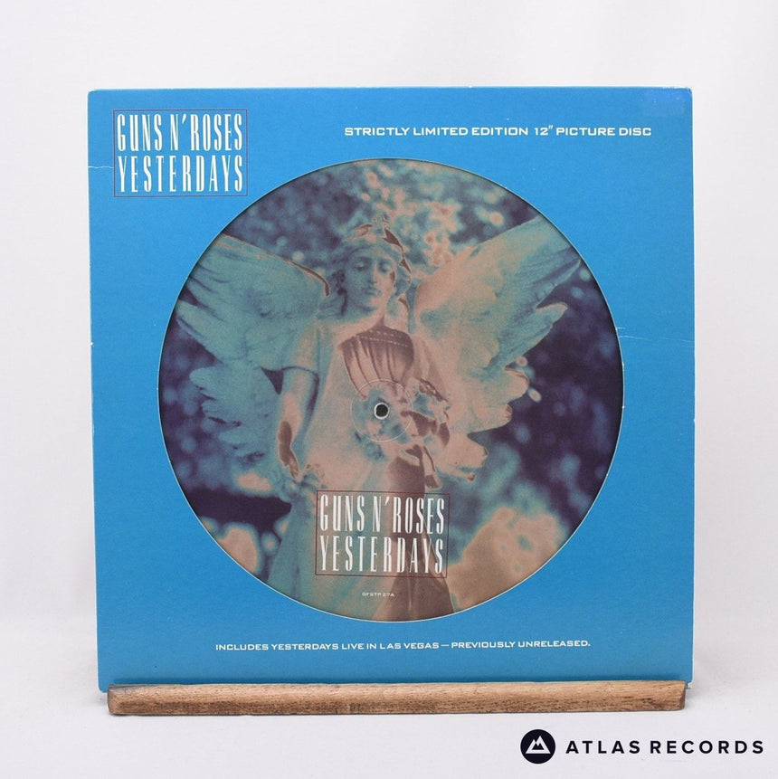 Guns N' Roses Yesterdays 12" Vinyl Record - Front Cover & Record