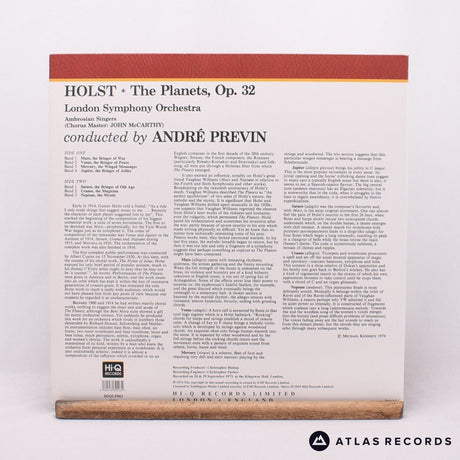 Gustav Holst - The Planets - Reissue 1/A 2/A LP Vinyl Record - EX/EX