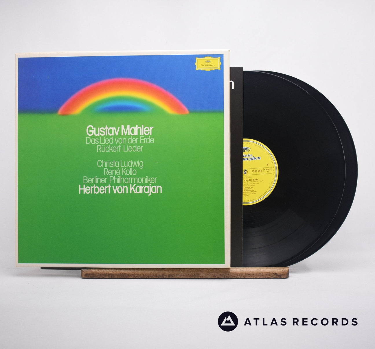 Gustav Mahler Das Lied Von Der Erde - Rückert-Lieder Double LP Box Set Vinyl Record - Front Cover & Record
