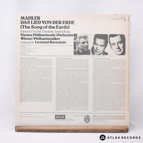 Gustav Mahler - Das Lied Von Der Erde - LP Vinyl Record - VG+/NM