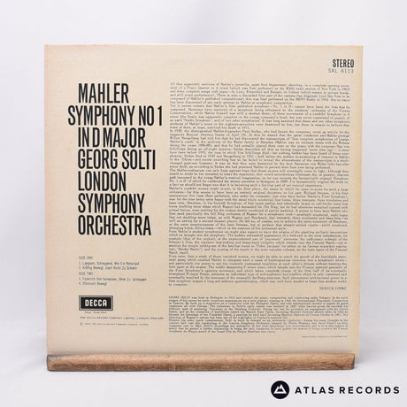 Gustav Mahler - Symphony No. 1 - Limited Edition Nimbus LP Vinyl Record - EX/EX