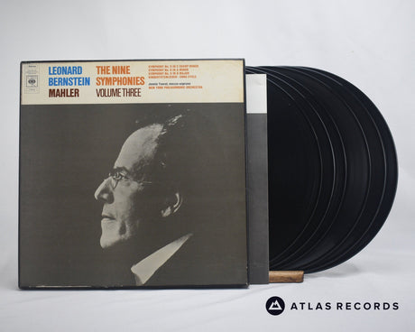 Gustav Mahler The Nine Symphonies Volume Three: Symphony No. 5 In C Sharp Minor Box Set Vinyl Record - Front Cover & Record