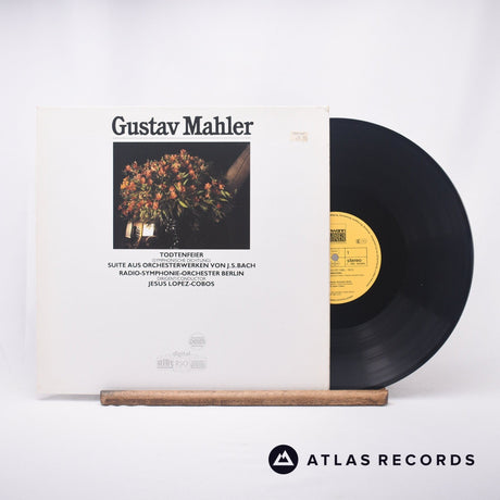 Gustav Mahler Todtenfeier LP Vinyl Record - Front Cover & Record