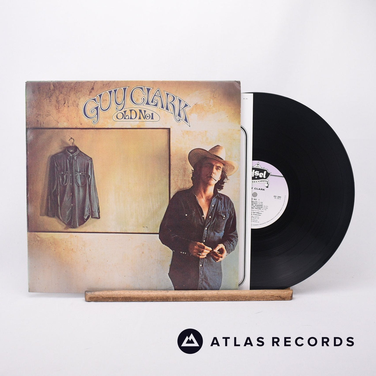 Guy Clark Old No. 1 LP Vinyl Record - Front Cover & Record
