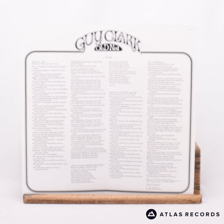 Guy Clark - Old No. 1 - Lyric Sheet Porky Reissue LP Vinyl Record - EX/EX