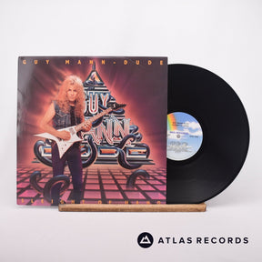 Guy Mann-Dude Sleight Of Hand LP Vinyl Record - Front Cover & Record