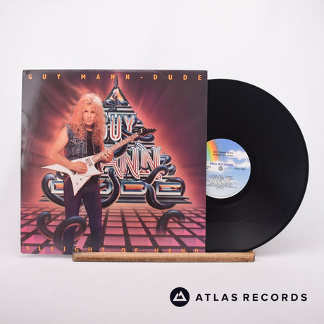Guy Mann-Dude Sleight Of Hand LP Vinyl Record - Front Cover & Record