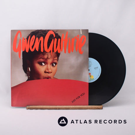 Gwen Guthrie Just For You LP Vinyl Record - Front Cover & Record