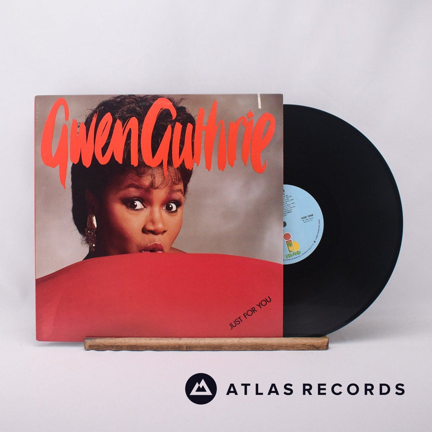 Gwen Guthrie Just For You LP Vinyl Record - Front Cover & Record