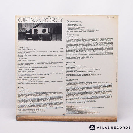 György Kurtág - Chamber Music - Kamarazene - LP Vinyl Record - EX/EX